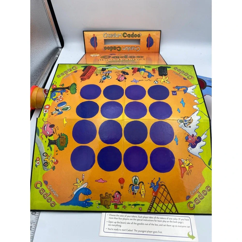 Cranium Cadoo For Kids Board Game Complete NEW PLAYDOH & Accessories Ages 4+‎